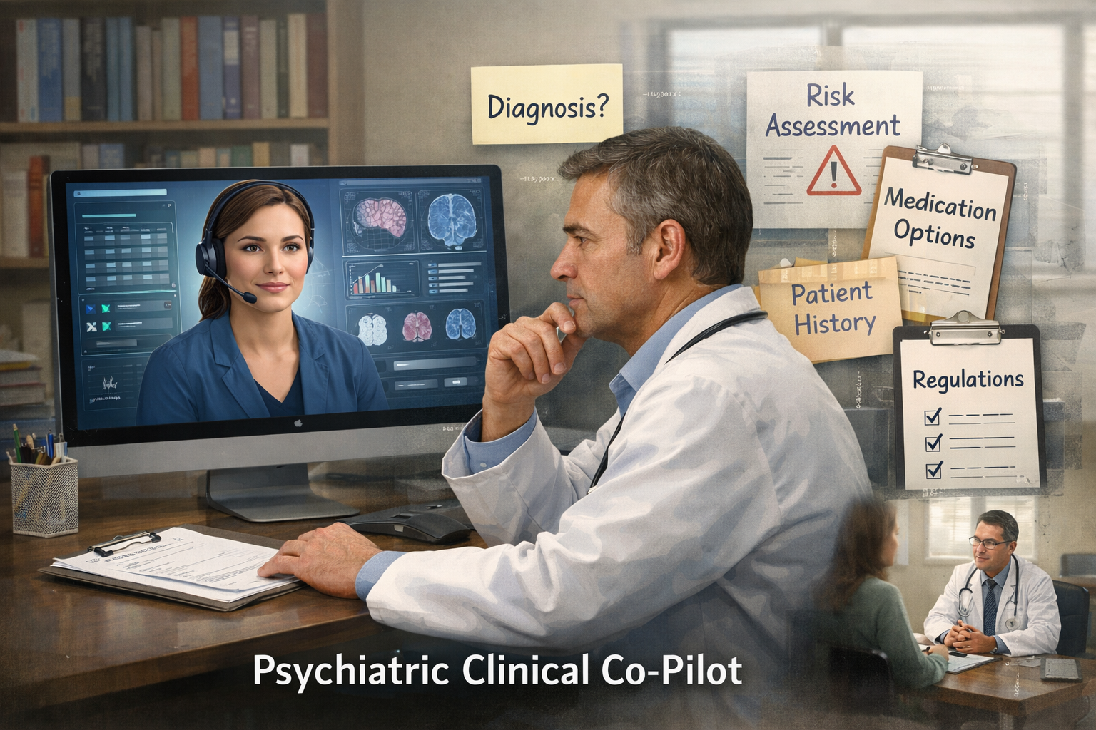 Psychiatric Clinical Co-Pilots: The Ethical Response to Cognitive Overload in Modern Psychiatry