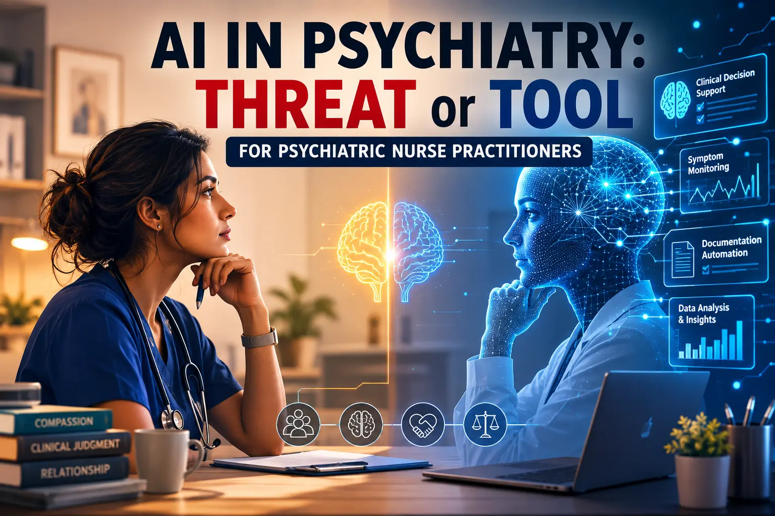 AI in Psychiatry: Threat or Tool