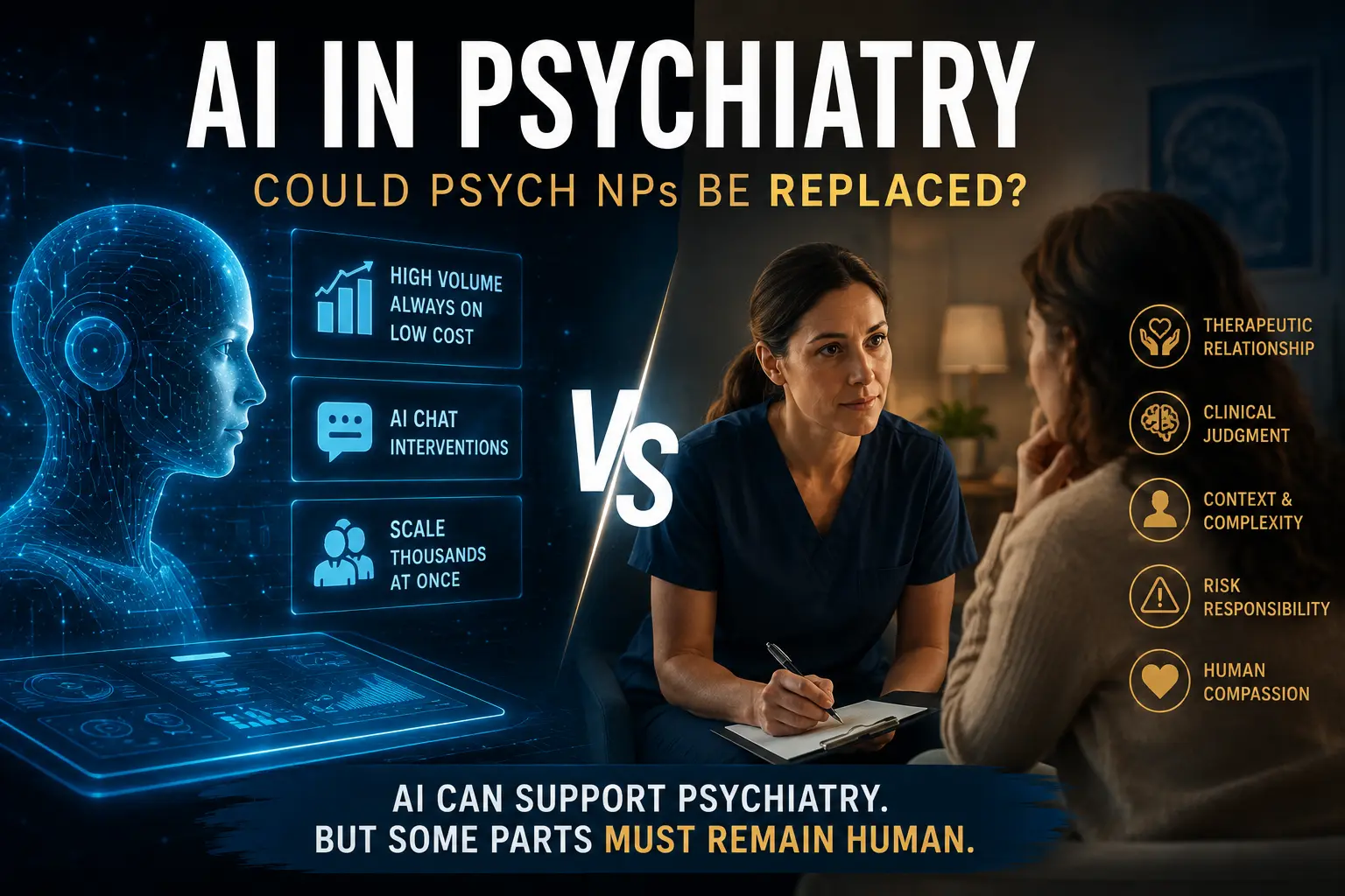 AI in Psychiatry: The Case That Psych NPs Could Be Replaced